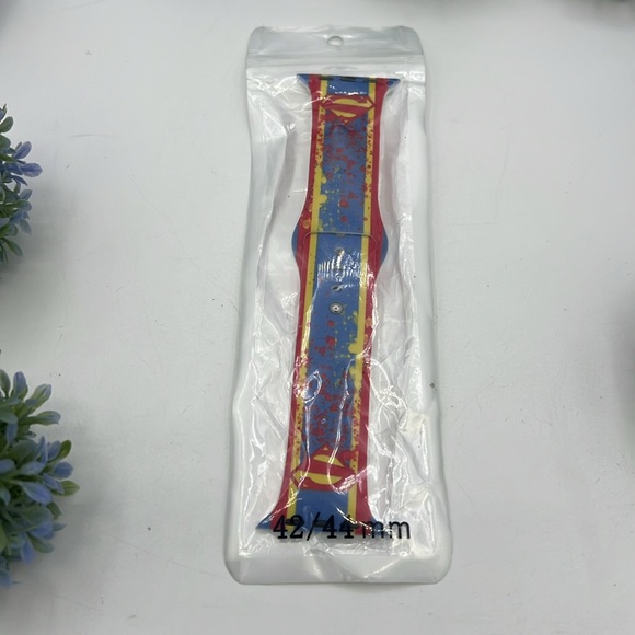 Super Man Sport Band Apple Watch 42/44mm and AirPod Pro Case - Picture 6 of 10